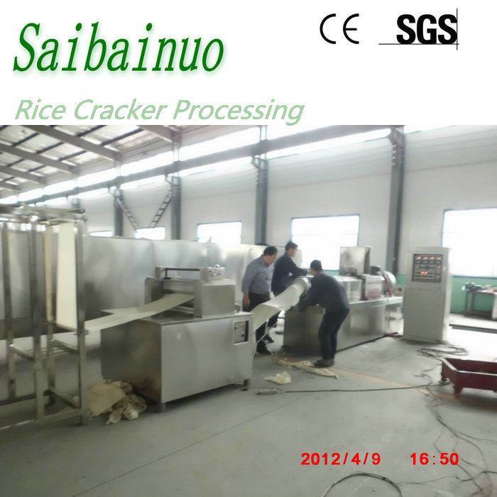 Rice cake making plant
