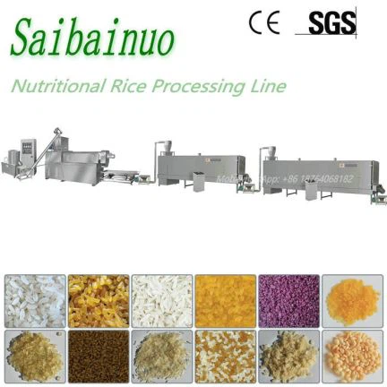 Máquina para hacer arroz nutricional