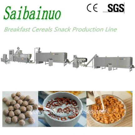 Máquina de cereales para el desayuno