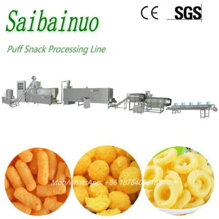 Máquina de hojaldre de maíz