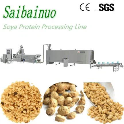Maquinaria de producción de pepitas de soja