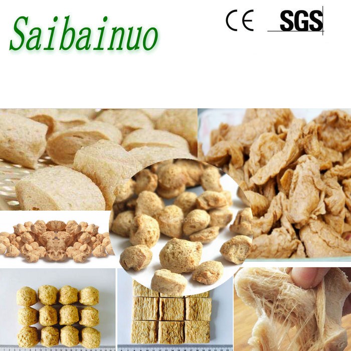Big Capacity Fiber Soya Textured Vegetarian Soy Protein Machine