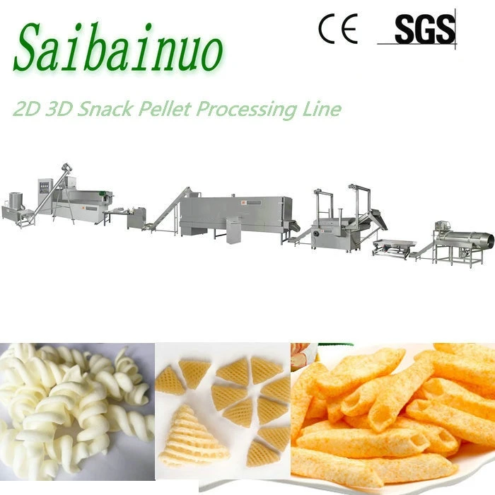 Línea de producción de pellets Snacl 2D 3D