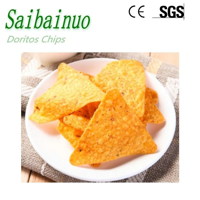 Crackers And Corn Triangle Chips Production Machine