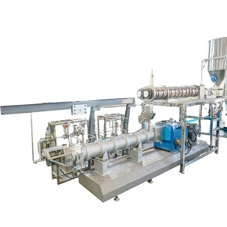 Dog Fish Cat Bird Cow Food Extruder Making Machine Plant suppliers
