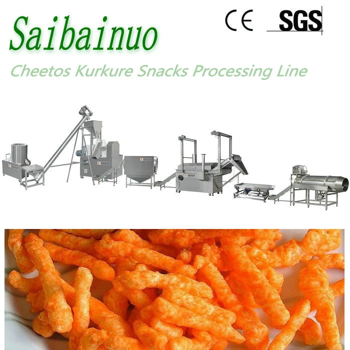 Máquina para fabricar extrusora Kurkure Cheetos