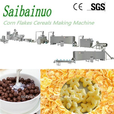 Línea de producción de máquinas para fabricar copos de maíz